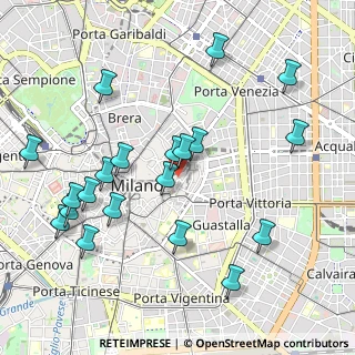 Mappa San Babila, 20121 Milano MI, Italia (1.112)