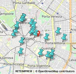 Mappa San Babila, 20121 Milano MI, Italia (0.949)