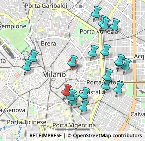Mappa San Babila, 20121 Milano MI, Italia (1.0645)