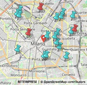 Mappa San Babila, 20121 Milano MI, Italia (2.128)