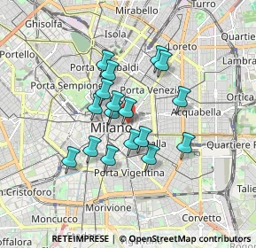 Mappa San Babila, 20121 Milano MI, Italia (1.32118)