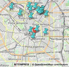 Mappa San Babila, 20121 Milano MI, Italia (1.99706)