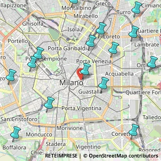 Mappa Corso Vittorio Emanuele II, 20121 Milano MI, Italia (2.90333)