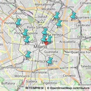 Mappa Corso Vittorio Emanuele II, 20121 Milano MI, Italia (1.88545)