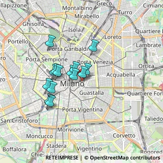Mappa Corso Vittorio Emanuele II, 20121 Milano MI, Italia (1.35)