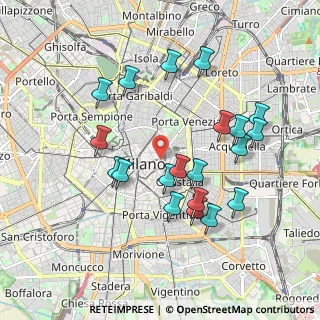 Mappa Corso Vittorio Emanuele II, 20121 Milano MI, Italia (1.863)
