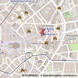 Mappa Corso Vittorio Emanuele II, 30, 20122 Milano, Milano (Lombardia)