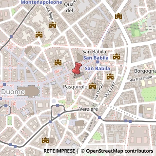Mappa Largo Corsia dei Servi, 11, 20122 Milano, Milano (Lombardia)