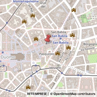 Mappa Corso Vittorio Emanuele II, 24-28, 20121 Milano, Milano (Lombardia)