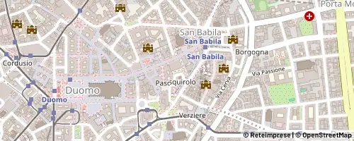 Mappa Milano