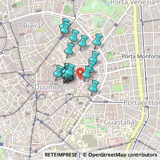 Mappa San Babila, 20121 Milano MI, Italia (0.2865)