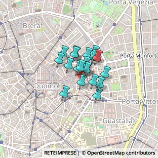 Mappa San Babila, 20121 Milano MI, Italia (0.228)