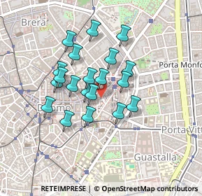 Mappa San Babila, 20121 Milano MI, Italia (0.347)