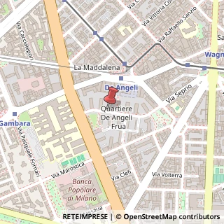 Mappa Via Giuseppe Frua, 18, 20146 Milano, Milano (Lombardia)