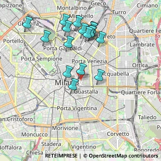 Mappa Via Cerva, 20121 Milano MI, Italia (2.01118)