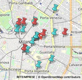 Mappa Via Cerva, 20121 Milano MI, Italia (0.878)