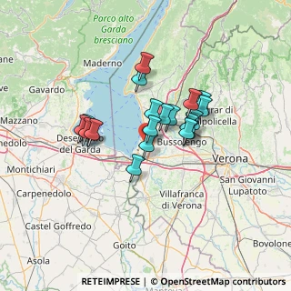 Mappa Via dei Vigneti, 37017 Lazise VR, Italia (10.2085)