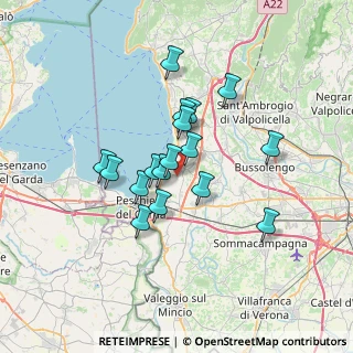 Mappa Via dei Vigneti, 37017 Lazise VR, Italia (5.38294)