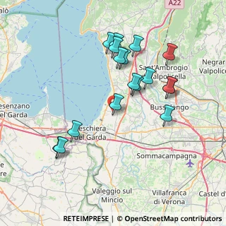 Mappa Via dei Vigneti, 37017 Lazise VR, Italia (7.47765)