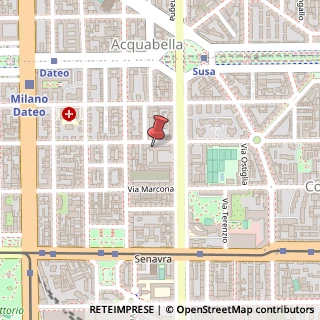 Mappa Via Archimede, 118, 20129 Milano, Milano (Lombardia)