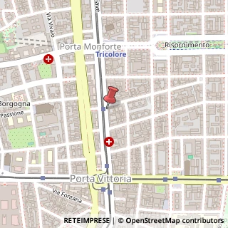 Mappa Via Pasquale Sottocorno, 2, 20129 Milano, Milano (Lombardia)
