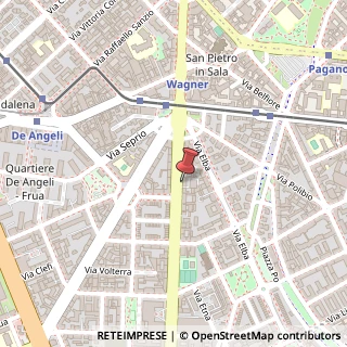 Mappa Via Giorgio Washington, 11, 20146 Milano, Milano (Lombardia)
