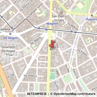 Mappa Via Giorgio Washington, 11, 20144 Milano, Milano (Lombardia)