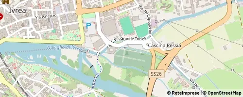 Mappa Ivrea