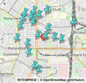 Mappa Via Serafino dell'Uomo, 20129 Milano MI, Italia (0.982)