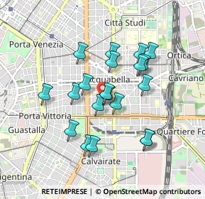 Mappa Via Serafino dell'Uomo, 20129 Milano MI, Italia (0.76)