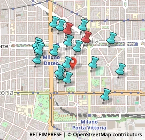 Mappa Via Serafino dell'Uomo, 20129 Milano MI, Italia (0.4055)