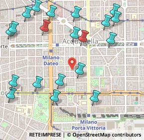 Mappa Via Serafino dell'Uomo, 20129 Milano MI, Italia (0.66)