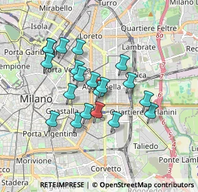 Mappa Via Serafino dell'Uomo, 20129 Milano MI, Italia (1.479)
