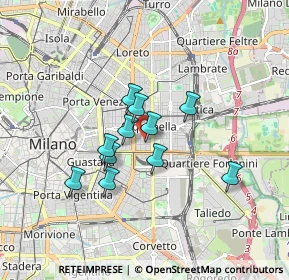 Mappa Via Serafino dell'Uomo, 20129 Milano MI, Italia (1.26727)