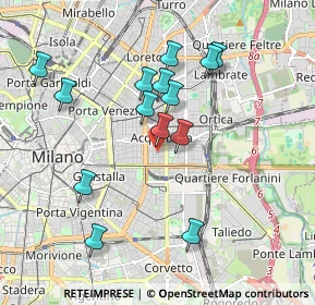 Mappa Via Serafino dell'Uomo, 20129 Milano MI, Italia (1.79571)