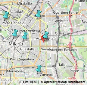 Mappa Via Serafino dell'Uomo, 20129 Milano MI, Italia (3.29667)