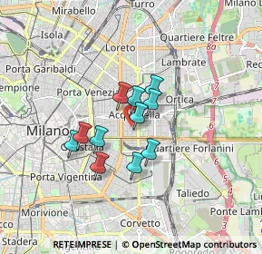 Mappa Via Serafino dell'Uomo, 20129 Milano MI, Italia (1.13273)