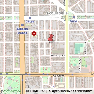 Mappa Via Giuseppe Compagnoni, 31, 20129 Milano, Milano (Lombardia)