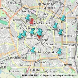 Mappa Sala Stampa Nazionale, 20123 Milano MI, Italia (1.785)