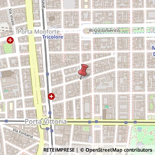 Mappa Via Pietro Calvi,  15, 20129 Milano, Milano (Lombardia)