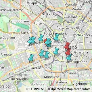 Mappa Via Paolo Giovio, 20149 Milano MI, Italia (1.35923)