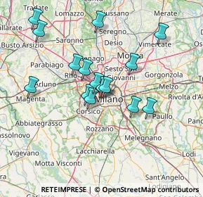 Mappa Via Paolo Giovio, 20149 Milano MI, Italia (12.81133)