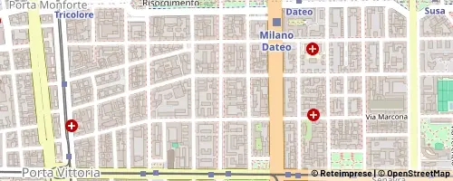 Mappa Milano