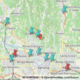 Mappa Via delle Agostiniane, 37127 Verona VR, Italia (2.72364)