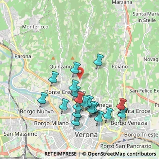 Mappa Via delle Agostiniane, 37127 Verona VR, Italia (1.9835)