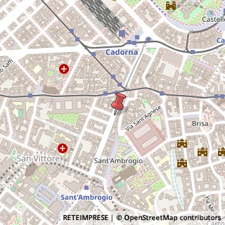 Mappa Via Giosuè Carducci, 20123 Milano MI, Italia, 20123, 20123 Milano, Milano (Lombardia)
