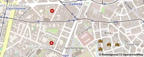 Mappa Milano