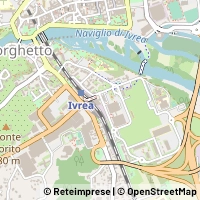 Map Ivrea