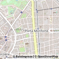 Mapa Milano