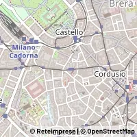 Hartă Milano